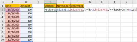 How To Sum A Column In Excel By Month Mzaermil