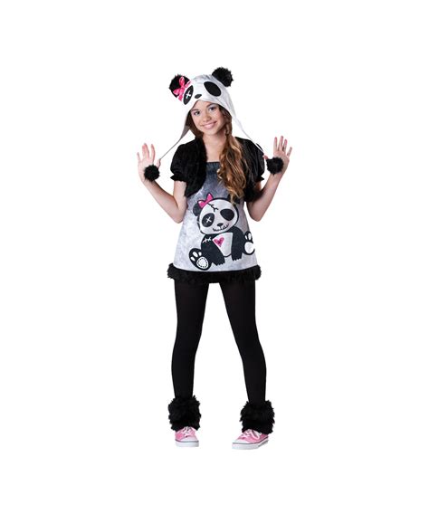 Explore more searches like animal costumes for girls. Pandamonium Tween Costume - Girls Animal Costume - Panda Costume