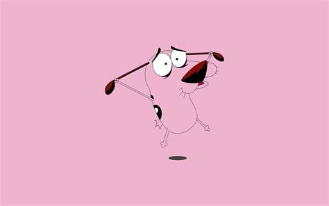 Best Of Courage The Cowardly Dog Hd Wallpaper Positive Quotes