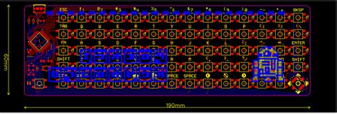 Mechanical Keyboard Pcb Layout - PCB Circuits