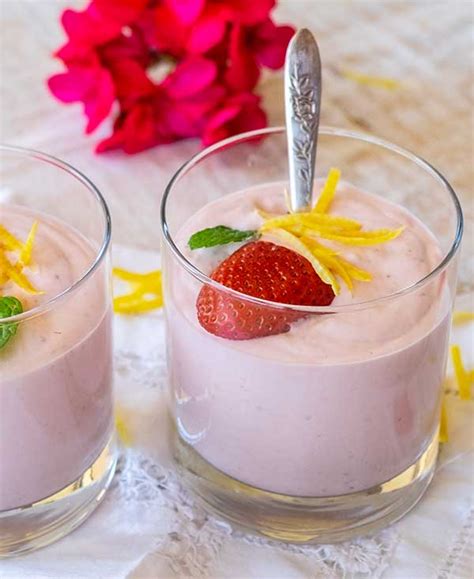 4 Ingredient Keto Strawberry Mousse Only Gluten Free Recipes