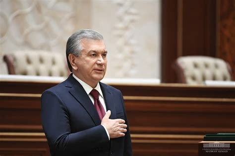 Shavkat Mirziyoyev O‘zbekiston Respublikasi Prezidenti Lavozimiga