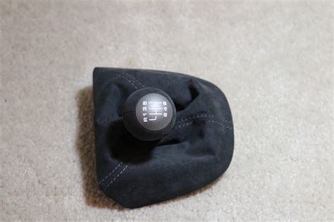 $195 Porsche GT3 Shift Knob - Alcantara / Suede Carrera Boxster Cayman