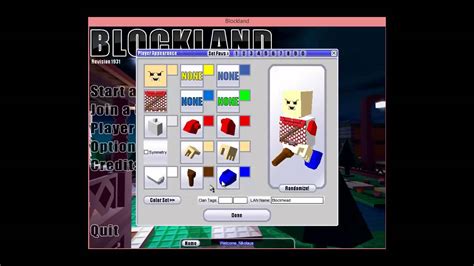 Blockland Editing Character Youtube