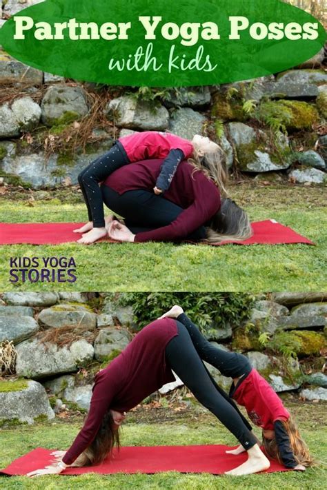 #yogaduringlockdown #lockdown #coronaworkout #covid19 learn power yoga with amanda biccum. 5 Easy Partner Yoga Poses for Kids (Printable Poster ...