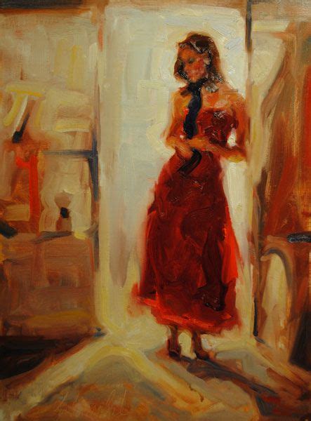Lady In Red Ashlee Comerford Lady In Red Painting Love Art
