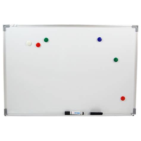 Professional Magnetic Whiteboard With Bonus Marker Eraser And Magnetic