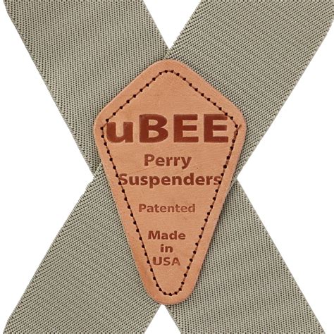 New Perry Suspenders Mens Elastic Outback Side Clip Ubee Trucker