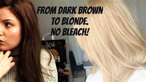 10 Dye Hair From Bleach Blonde To Brown Fashion Style