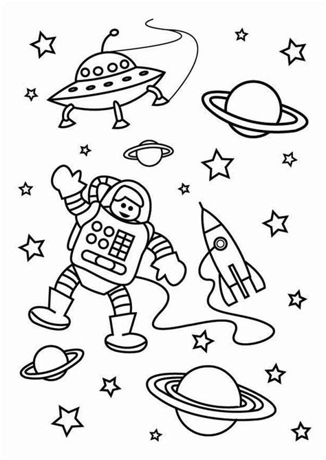 They want to grow up to be astronauts, travel and explore space. The Astronaut on the Outer Space Mission Coloring Page ...