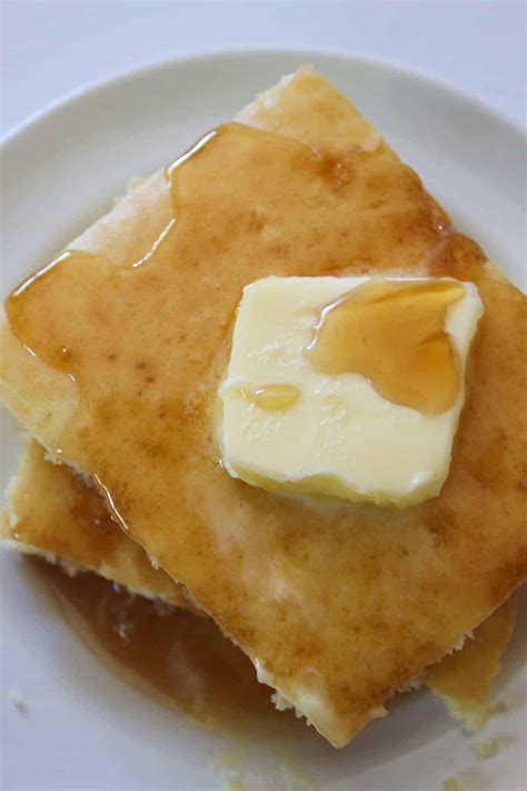 Quick And Fluffy Sheet Pan Pancakes From Mix Practically Homemade