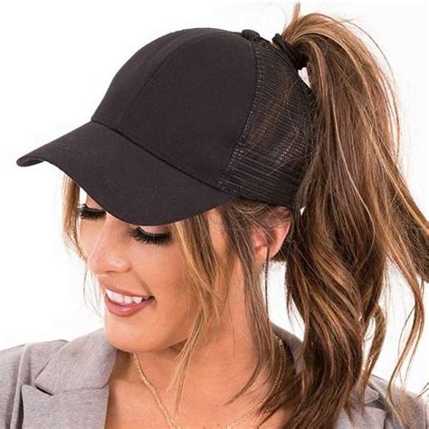 Pin By Glam Casa On Must Have Accessories Ponytail Baseball Cap