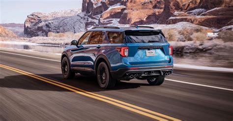 2022 Ford Explorer St To Come Standard With Rear Wheel Drive The