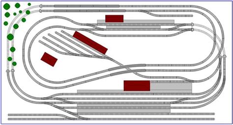 Top Rated N Scale Track Plans 4x8 James Model Trains