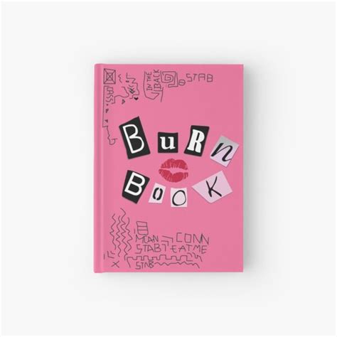 The Burn Book Mean Girls Poster By Duckiechan Redbubble My XXX Hot Girl