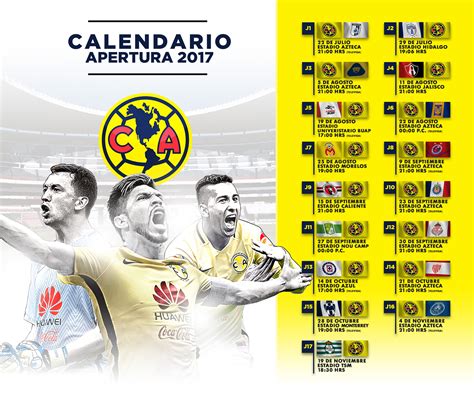 Calendario Apertura 2017 La Resaca AmÉrica
