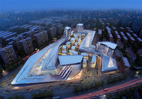 Get awesome architectural drawing and design from our architects. Gallery of Shanghai Wuzhou International Plaza Winning ...