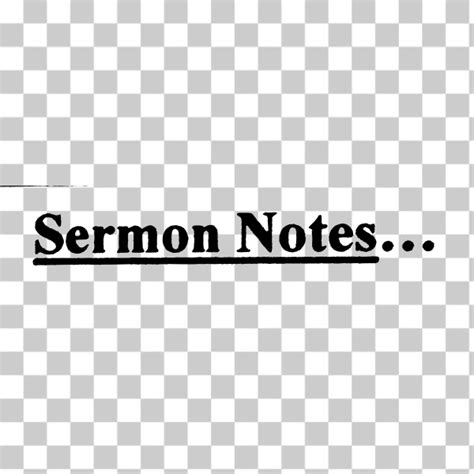 Free Svg Sermon Notes Nohatcc