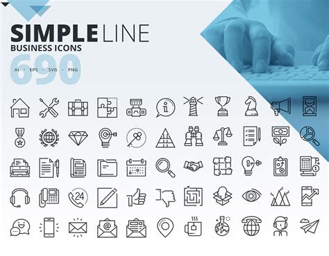 Simple Line Icons On Behance