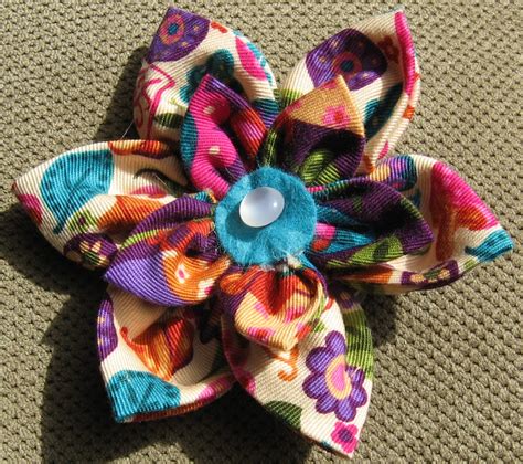 This fabric bow is make from 20 x 6. I Like Big Bows: Fabric flower hairbow tutorial