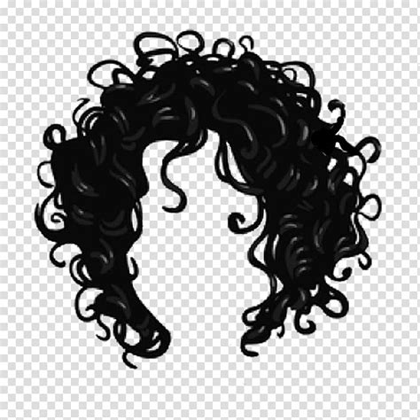 Transparent Curly Clipart Curly Haired Clip Art Hd Png Download