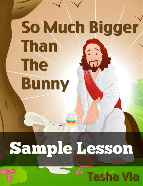 Get A Sample Lesson From So Much Bigger Than The Bunny For Free Easter