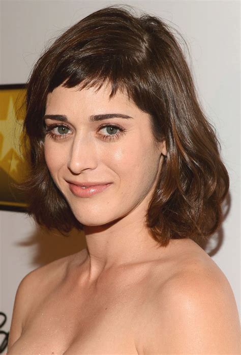 Lizzy Caplan ♥ Very Short Bangs Hairstyle Hairstyles With Bangs