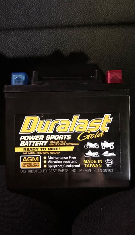 And a side note.the brass spacers are used in side mount motorcycle. Duralast gold motorcycle battery GSX5L for Sale in The Bronx, NY - OfferUp