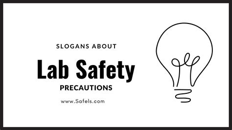 slogan about safety precautions in the laboratory - The Safety Blog on