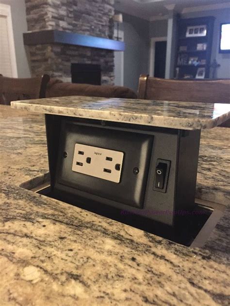 One prime example of this is with outlet spacing. Kitchen Countertop Hidden 2 Power Pop Up, Use Your Stone ...