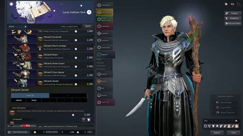 Black Desert Wizard Outfit Na YouTube