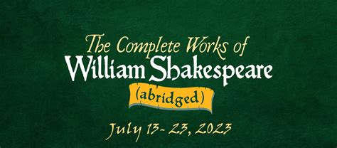 The Complete Works Of William Shakespeare Abridged Sloc