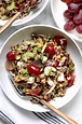 Wild Rice Salad with Grapes - Green Valley Kitchen | Recipe | Wild rice ...