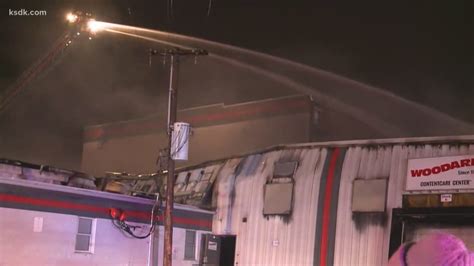 Fire Heavily Damages Warehouse Where Items Damaged In Fires Were Kept
