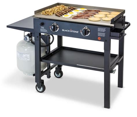 Comprise a huge array of items that cater to several distinct requirements that range from cooking to serving and managing to. Blackstone 2-Burner Propane Gas Grill with Side Shelves ...