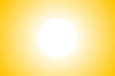 Bright Sun On Yellow Sky Stock Illustration Download Image Now Istock