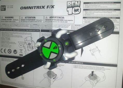 Ben 10 Ten Omnitrix Fx 2006 Rare Watch With Lights And Sounds Toy