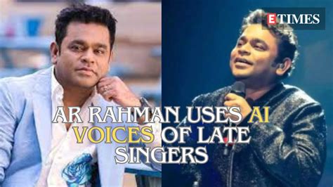 Amid backlash, AR Rahman says he 'asked for permission' before using AI