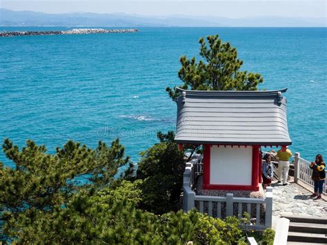 Ryuogu Shrine At Katsurahama Beach A Famous Scenic Spot On The