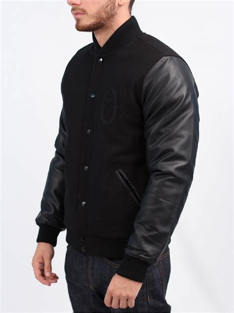 Full Black Varsity Jacket For Men Men Jackets Mauvetree