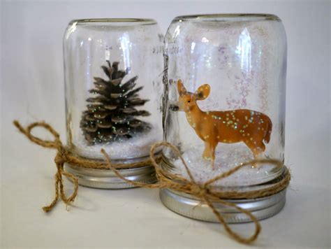 Home Made Waterless Snow Globes