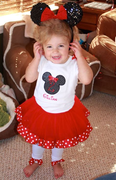 Cutest Minnie Mouse Ever Outfit Made By Tickle Pants On Etsy Flower