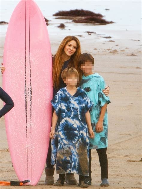 Shakira And Her Kids Photos Of Her With Milan And Sasha Hollywood Life