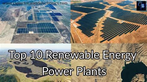 Top 10 Renewable Energy Power Plants In World You Must Know