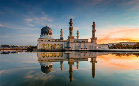 Kota Kinabalu City Mosque HD Wallpapers and Backgrounds