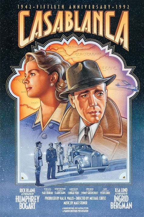 Casablanca 1942 Posters — The Movie Database Tmdb