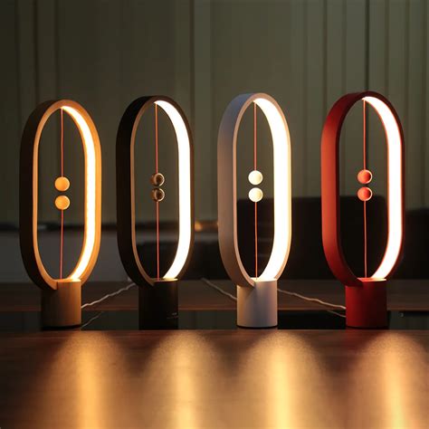 Heng Balance Lamp Led Night Light Creative Smart Balance Magnetic