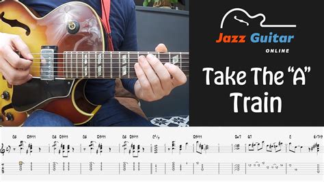 Take The A Train Jazz Guitar Lesson Youtube