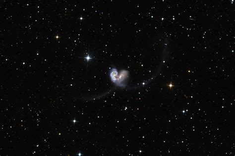 Antennae Galaxies Ngc 4038 And Ngc 4039 Located In The Constellation