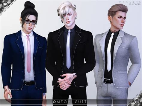 The Sims Resource Omega Suit By Pralinesims • Sims 4 Downloads